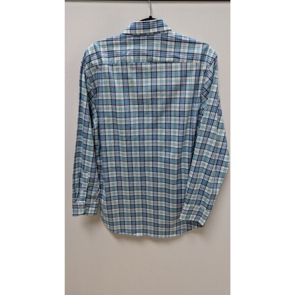 Tailorbyrd Collection Light Blue Plaid Button-Down Shirt - Picture 2 of 2